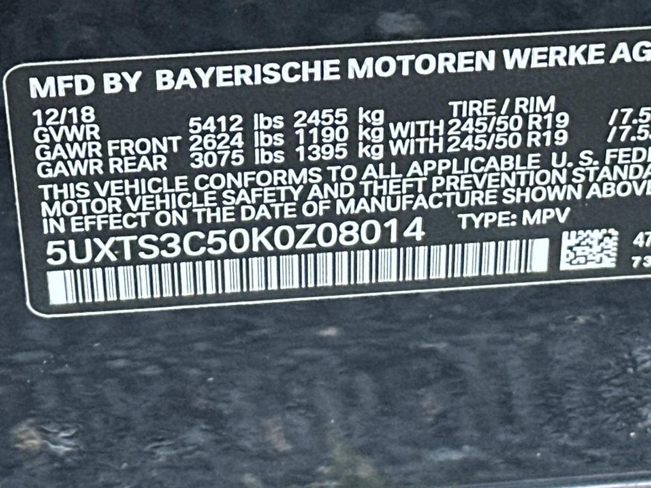 2019 BMW X3 M40i Woodbridge VA