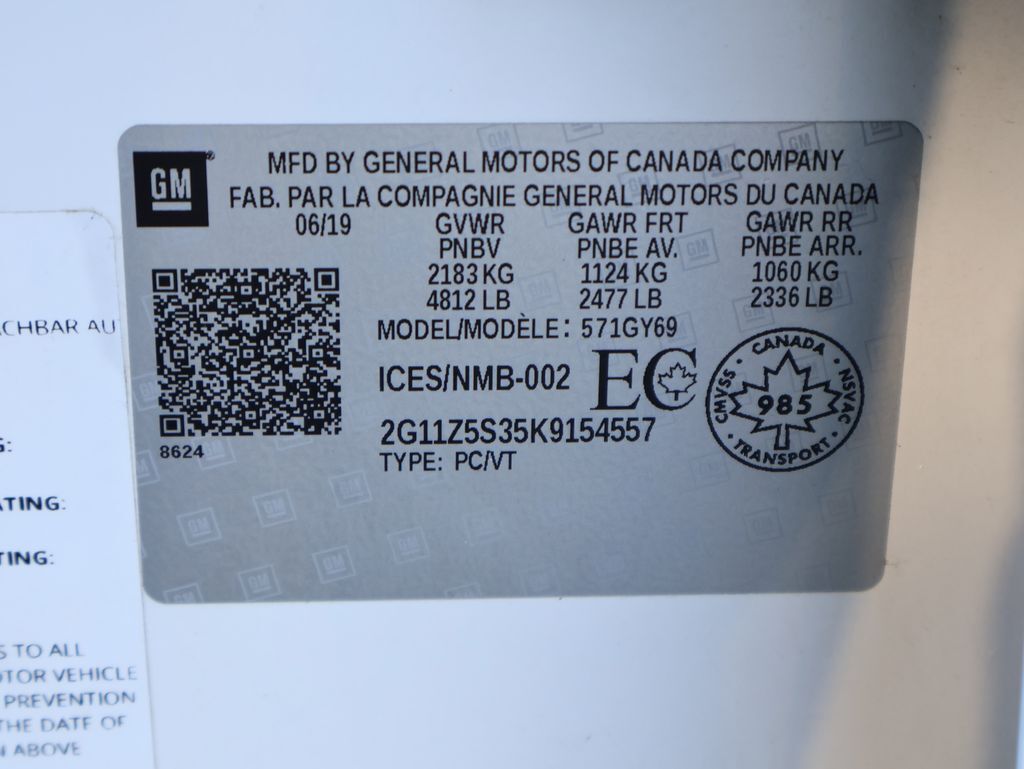 2019 Chevrolet Impala LT