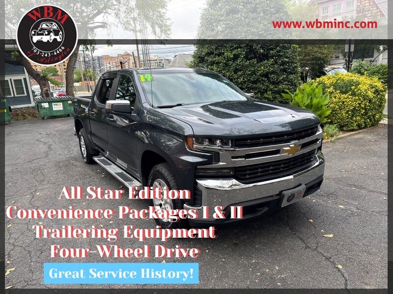 2019 Chevrolet Silverado 1500 LT Crew Cab 4WD w/ All-Star Edition 2019 Chevrolet Silverado 1500 LT Crew Cab 4WD w/ All-Star Edition