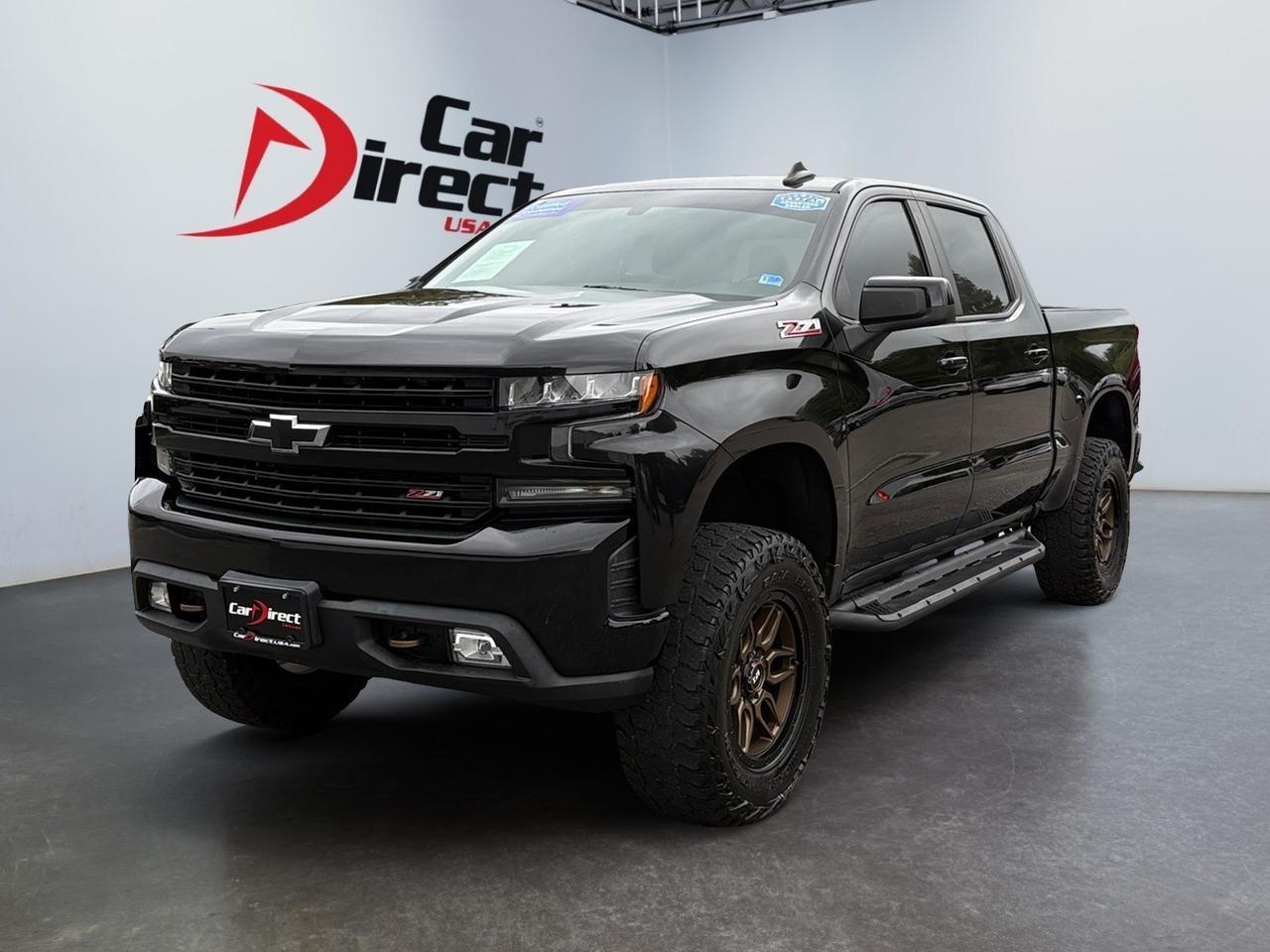 2019 Chevrolet Silverado 1500 LT Trail Boss, POWER TAILGATE RELEASE, CUSTOM GFX WHEELS, RUNNING BOARDS, AUTO START/STOP, BACKUP CAMERA WITH PARKING SENSORS, HEATED STEERING WHEEL & SEATS, APPLE CARPLAY/ANDROID AUTO, AMAZON ALEXA APP, LOW MILES, CLEAN CARFAX, BECOME A BOSS! Virginia Beach VA 2019 Chevrolet Silverado 1500 LT Trail Boss, POWER TAILGATE RELEASE, CUSTOM GFX WHEELS, RUNNING BOARDS, AUTO START/STOP, BACKUP CAMERA WITH PARKING SENSORS, HEATED STEERING WHEEL & SEATS, APPLE CARPLAY/ANDROID AUTO, AMAZON ALEXA APP, LOW MILES, CLEAN CARFAX, BECOME A BOSS! Virginia Beach VA