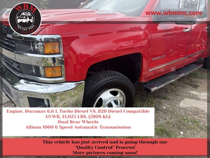 2019 Chevrolet Silverado 3500HD LTZ Crew Cab LB DRW 4WD w/ Duramax Plus Package 2019 Chevrolet Silverado 3500HD LTZ Crew Cab LB DRW 4WD w/ Duramax Plus Package