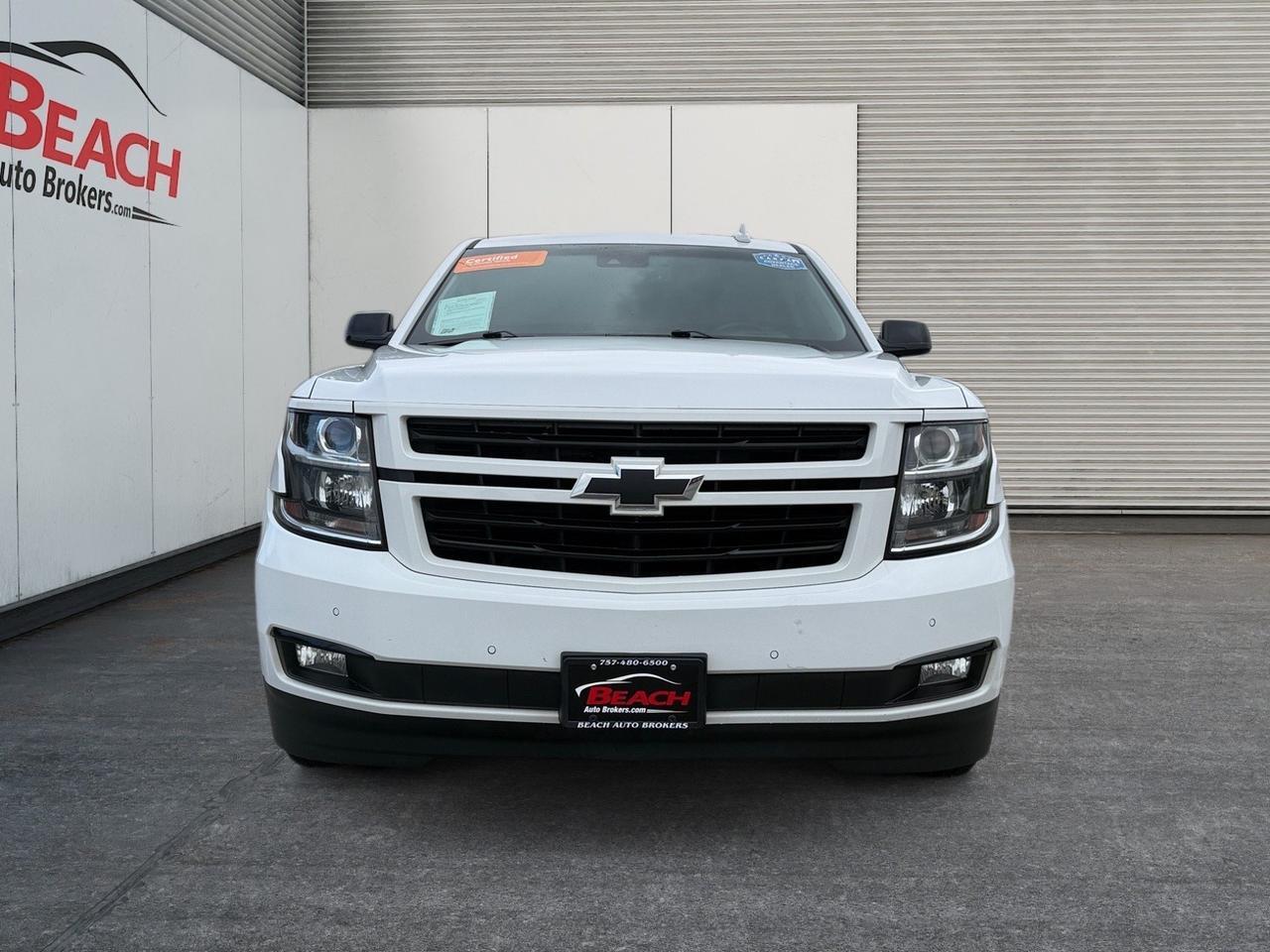 2019 Chevrolet Tahoe Premier, DVD ENTERTAINMENT, APPLE CARPLAY/ANDROID AUTO, WIFI, RUNNING BOARDS, BACKUP CAMERA, SUNROOF, HEATED AND VENTILATED FRONT SEATS, HEATED STEERING WHEEL, HEATED SECOND ROW SEATS, THIS TAHOE IS FULLY LOADED DONT LET IT PASS YOU BY! Norfolk VA 2019 Chevrolet Tahoe Premier, DVD ENTERTAINMENT, APPLE CARPLAY/ANDROID AUTO, WIFI, RUNNING BOARDS, BACKUP CAMERA, SUNROOF, HEATED AND VENTILATED FRONT SEATS, HEATED STEERING WHEEL, HEATED SECOND ROW SEATS, THIS TAHOE IS FULLY LOADED DONT LET IT PASS YOU BY! Norfolk VA