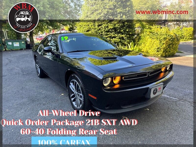 2019 Dodge Challenger SXT AWD 2019 Dodge Challenger SXT AWD