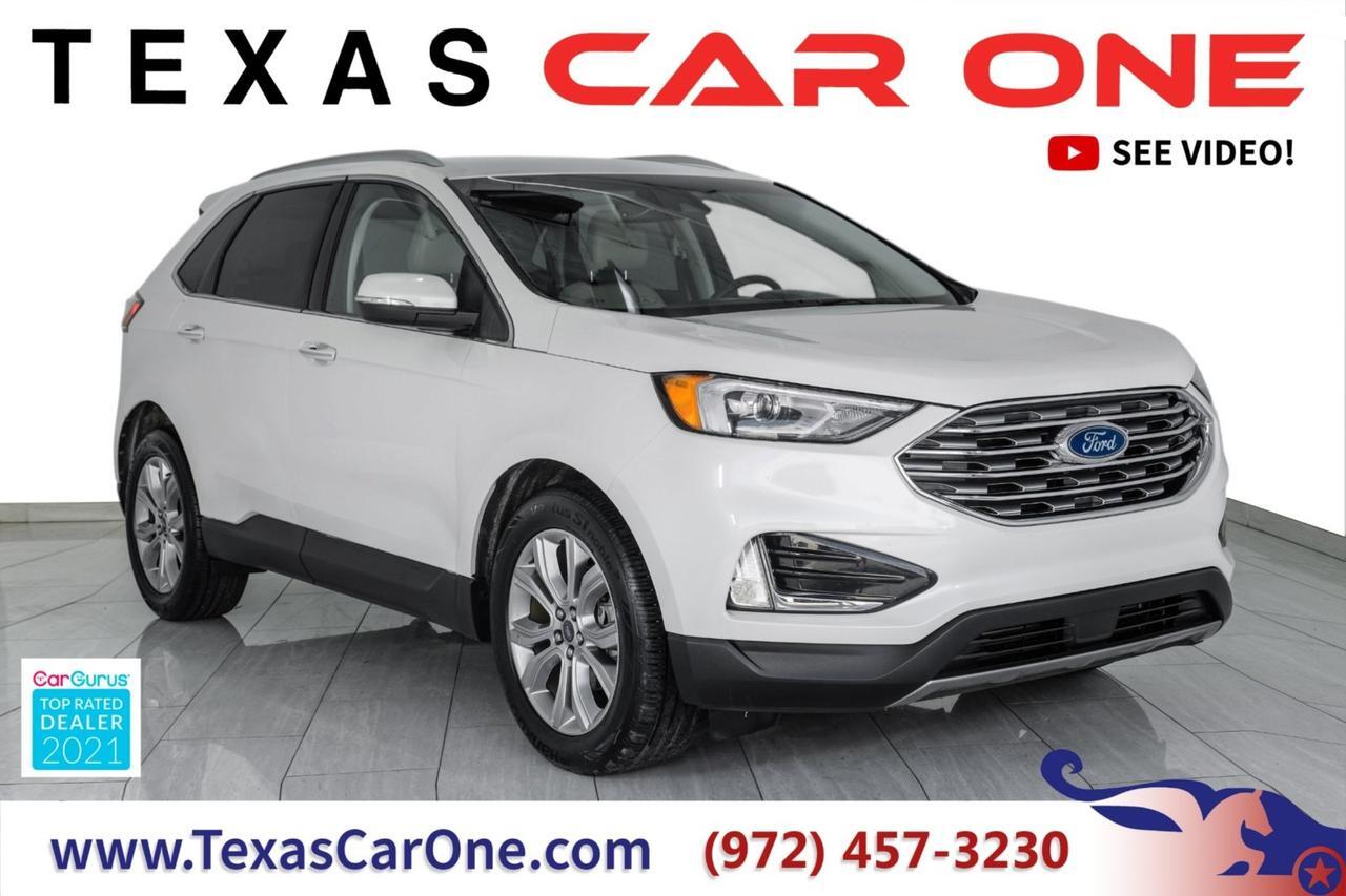 2019 Ford Edge TITANIUM BLIND SPOT ASSIST NAVIGATION LEATHER HEATED SEATS REAR Carrollton TX 2019 Ford Edge TITANIUM BLIND SPOT ASSIST NAVIGATION LEATHER HEATED SEATS REAR Carrollton TX