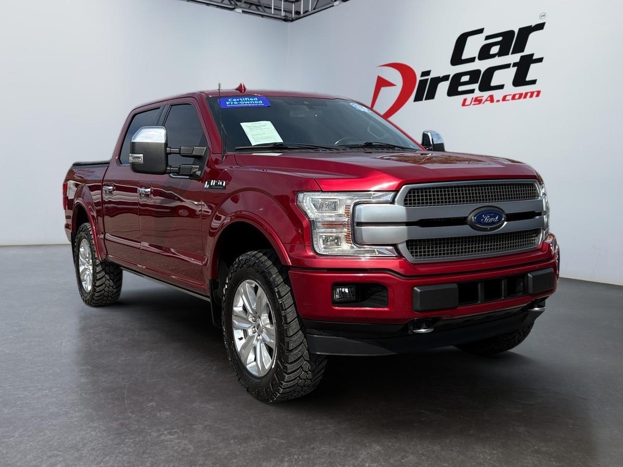 2019 Ford F-150 Platinum, POWER RUNNING BOARDS, REMOTE TAILGATE RELEASE, 360 BACKUP CAMERA, TWIN PANEL MOONROOF, HEATED FRONT & REAR SEATS, FORWARD COLLISION ALERT, BLIND SPOT ALERT, MAX TOW PACKAGE, LOW MILEAGE, THIS TRUCK IS LOADED! Virginia Beach VA 2019 Ford F-150 Platinum, POWER RUNNING BOARDS, REMOTE TAILGATE RELEASE, 360 BACKUP CAMERA, TWIN PANEL MOONROOF, HEATED FRONT & REAR SEATS, FORWARD COLLISION ALERT, BLIND SPOT ALERT, MAX TOW PACKAGE, LOW MILEAGE, THIS TRUCK IS LOADED! Virginia Beach VA