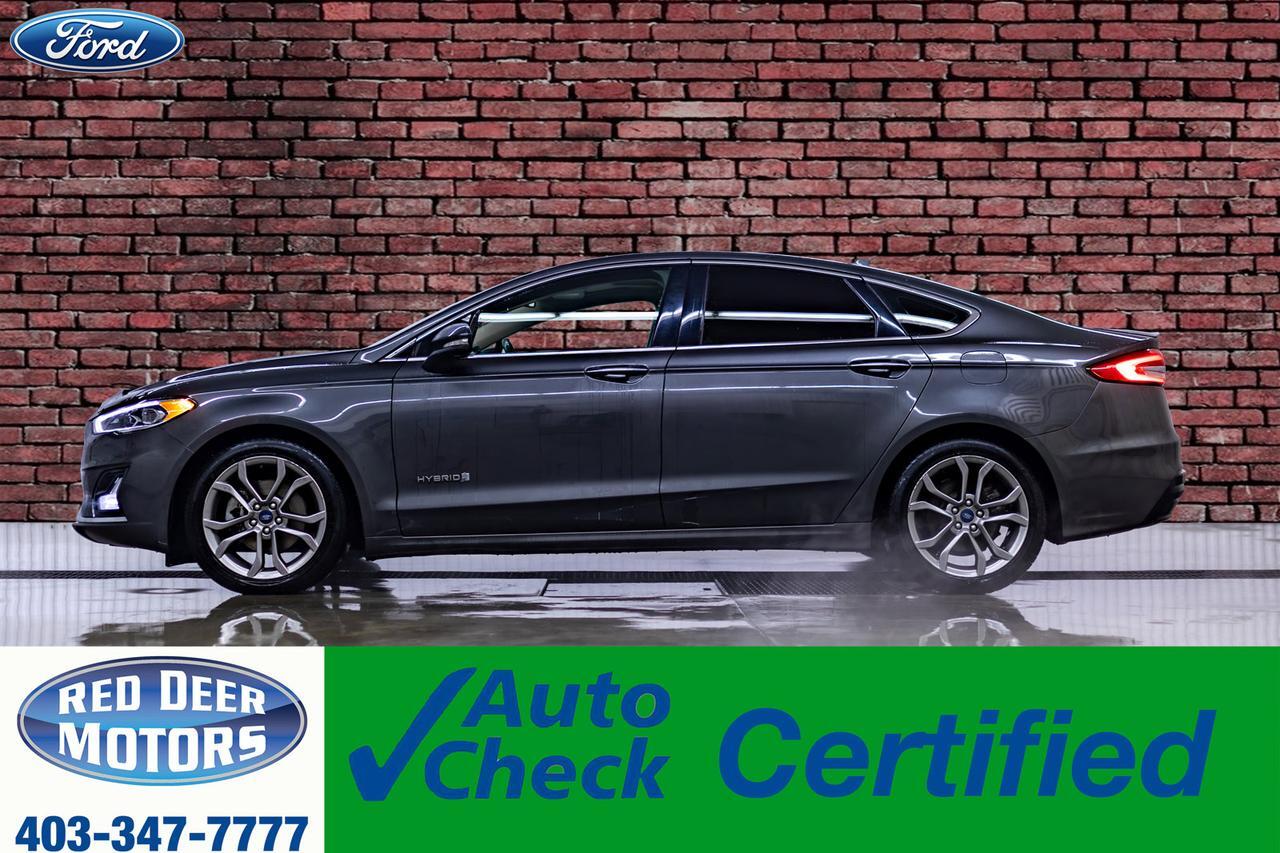 2019 Ford Fusion Hybrid Titanium Leather Roof Nav BCam Red Deer AB 2019 Ford Fusion Hybrid Titanium Leather Roof Nav BCam Red Deer AB