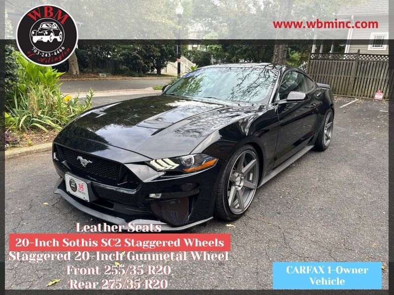 2019 Ford Mustang EcoBoost Premium Coupe RWD 2019 Ford Mustang EcoBoost Premium Coupe RWD