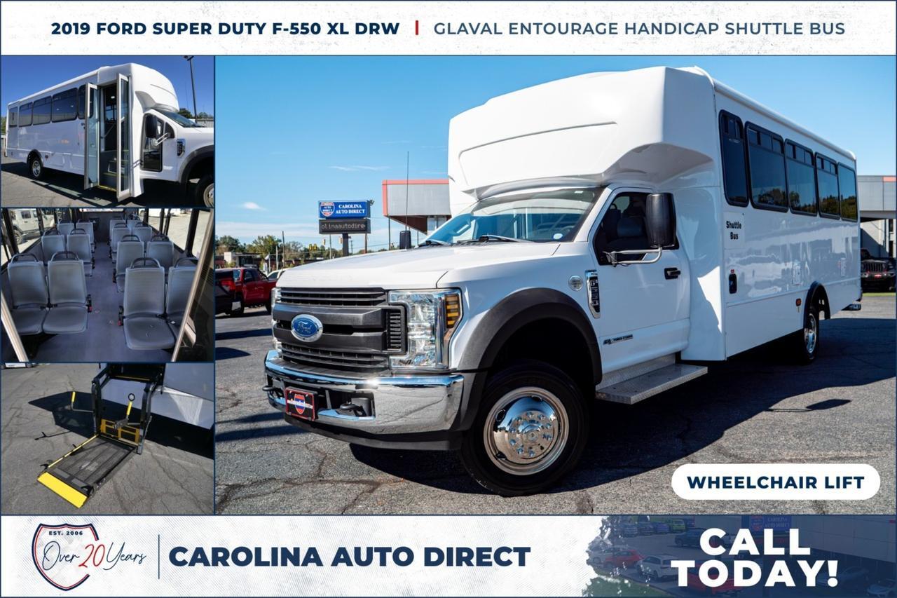 2019 Ford Super Duty F-550 XL / DRW / Glaval Entourage Handicap Shuttle Bus Lincolnton NC 2019 Ford Super Duty F-550 XL / DRW / Glaval Entourage Handicap Shuttle Bus Lincolnton NC