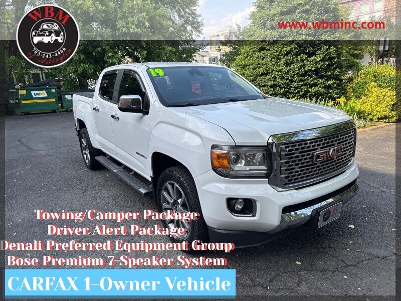 2019 GMC Canyon Denali Crew Cab 4WD 2019 GMC Canyon Denali Crew Cab 4WD
