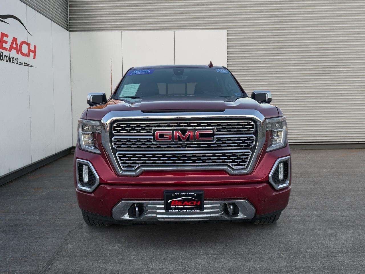 2019 GMC Sierra 1500 Denali, HEATED FRONT AND REAR SEATS, SUNROOF, APPLE CARPLAY/ANDROID AUTO, WIFI, BOSE SPEAKERS, HEATED STEERING WHEEL, REAR BUMPER STEP, TOW PACKAGE, CLEAN CARFAX, ONLY 1 OWNER, THIS GMC IS PRICES TO SELL! Norfolk VA 2019 GMC Sierra 1500 Denali, HEATED FRONT AND REAR SEATS, SUNROOF, APPLE CARPLAY/ANDROID AUTO, WIFI, BOSE SPEAKERS, HEATED STEERING WHEEL, REAR BUMPER STEP, TOW PACKAGE, CLEAN CARFAX, ONLY 1 OWNER, THIS GMC IS PRICES TO SELL! Norfolk VA