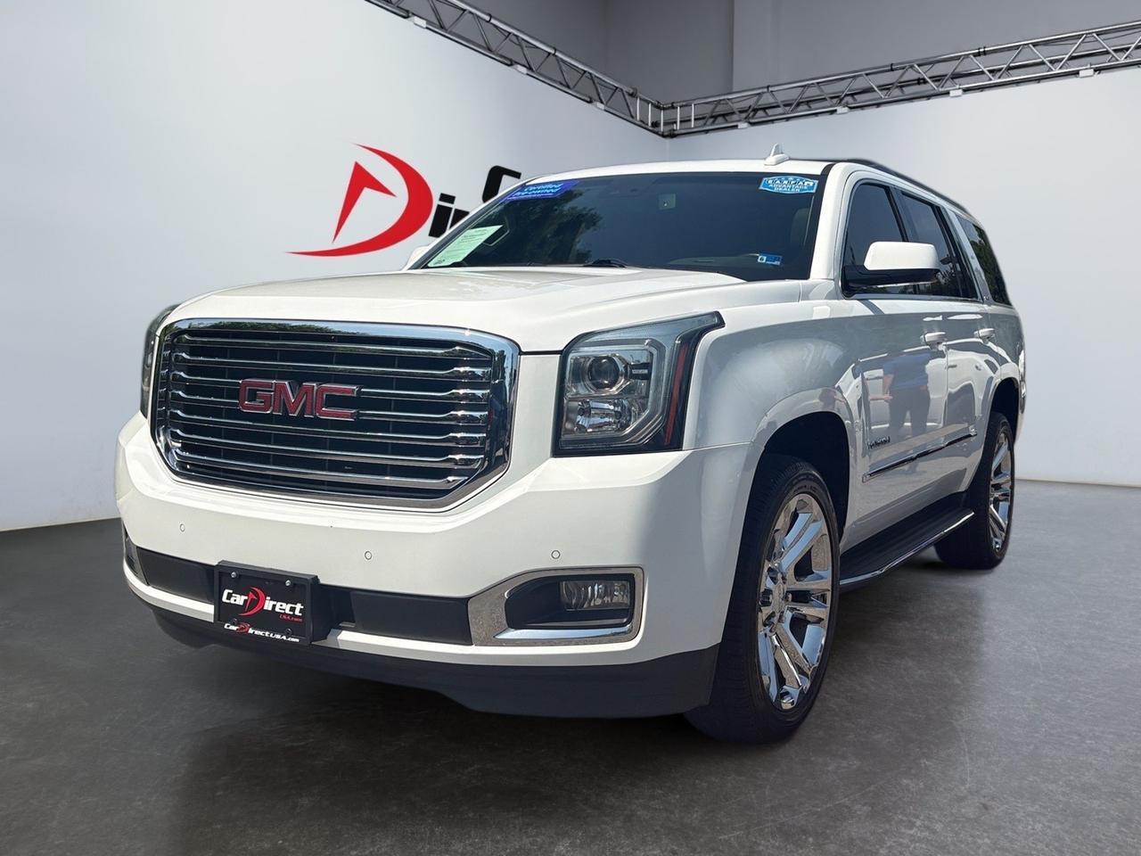 2019 GMC Yukon SLT, RUNNING BOARDS, DVD ENTERTAINMENT, SUNROOF, CAPTAINS CHAIRS, POWER 3RD ROW SEATING, HEATED STEERING WHEEL & SEATS, BLIND SPOT ALERT, FORWARD COLLISION WARNING, APPLE CARPLAY/ANDROID AUTO, 360 BACKUP CAMERA, YOU CAN TAKE THIS YUKON HOME! Virginia Beach VA 2019 GMC Yukon SLT, RUNNING BOARDS, DVD ENTERTAINMENT, SUNROOF, CAPTAINS CHAIRS, POWER 3RD ROW SEATING, HEATED STEERING WHEEL & SEATS, BLIND SPOT ALERT, FORWARD COLLISION WARNING, APPLE CARPLAY/ANDROID AUTO, 360 BACKUP CAMERA, YOU CAN TAKE THIS YUKON HOME! Virginia Beach VA