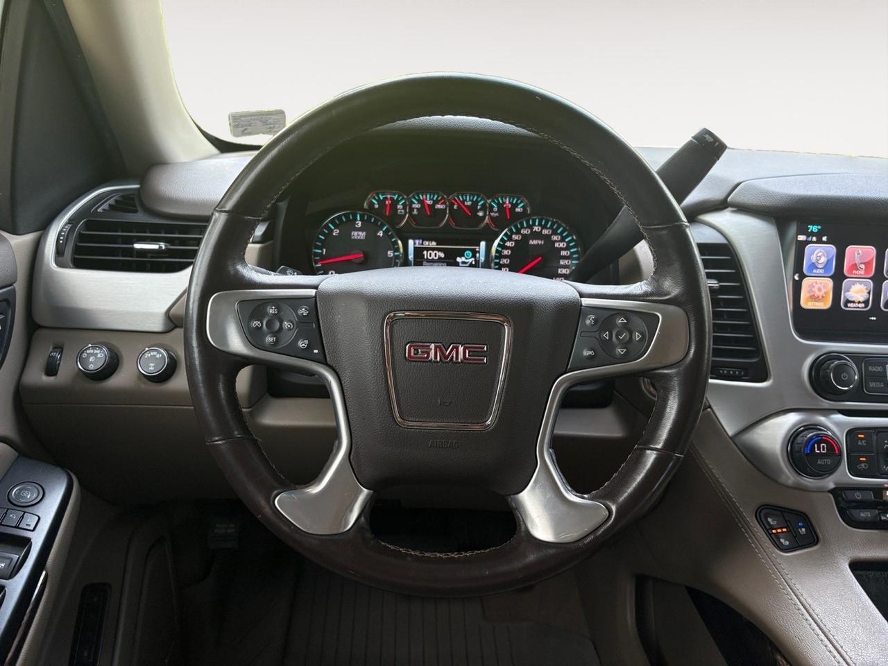 2019 GMC Yukon SLT, RUNNING BOARDS, DVD ENTERTAINMENT, SUNROOF, CAPTAINS CHAIRS, POWER 3RD ROW SEATING, HEATED STEERING WHEEL & SEATS, BLIND SPOT ALERT, FORWARD COLLISION WARNING, APPLE CARPLAY/ANDROID AUTO, 360 BACKUP CAMERA, YOU CAN TAKE THIS YUKON HOME! Virginia Beach VA 2019 GMC Yukon SLT, RUNNING BOARDS, DVD ENTERTAINMENT, SUNROOF, CAPTAINS CHAIRS, POWER 3RD ROW SEATING, HEATED STEERING WHEEL & SEATS, BLIND SPOT ALERT, FORWARD COLLISION WARNING, APPLE CARPLAY/ANDROID AUTO, 360 BACKUP CAMERA, YOU CAN TAKE THIS YUKON HOME! Virginia Beach VA