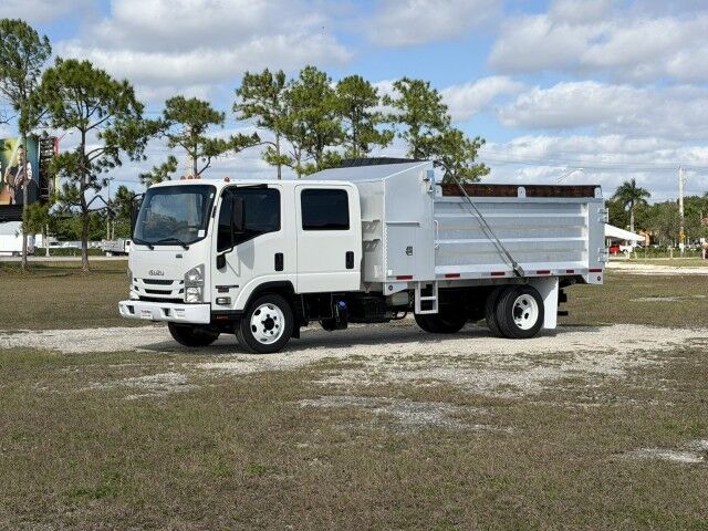 2019 Isuzu NPR-XD Crew Cab DSL 14' BABCO Aluminum Landscape Dump Truck Homestead FL 2019 Isuzu NPR-XD Crew Cab DSL 14' BABCO Aluminum Landscape Dump Truck Homestead FL