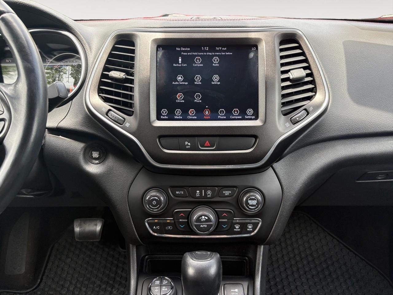 2019 Jeep Cherokee Trailhawk, BLIND SPOT AERT, LANE KEEP ASSIST, ROOF RAILS, APPLE CARPLAY/ANDROID AUTO, BACKUP CAMERA WITH PARKING SENSORS, UCONNECT BLUETOOTH, SELECT DRIVE MODES, ONLY 61K MILES, CLEAN CARFAX, RIDE THE TRAILS IN THIS CHEROKEE! Virginia Beach VA 2019 Jeep Cherokee Trailhawk, BLIND SPOT AERT, LANE KEEP ASSIST, ROOF RAILS, APPLE CARPLAY/ANDROID AUTO, BACKUP CAMERA WITH PARKING SENSORS, UCONNECT BLUETOOTH, SELECT DRIVE MODES, ONLY 61K MILES, CLEAN CARFAX, RIDE THE TRAILS IN THIS CHEROKEE! Virginia Beach VA