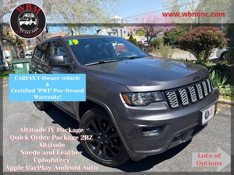 2019 Jeep Grand Cherokee Altitude 4x4 Altitude 4dr SUV 2019 Jeep Grand Cherokee Altitude 4x4 Altitude 4dr SUV