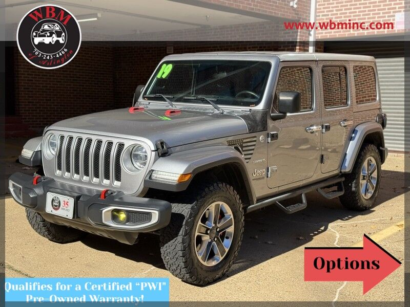 2019 Jeep Wrangler Unlimited Sahara 4WD 2019 Jeep Wrangler Unlimited Sahara 4WD