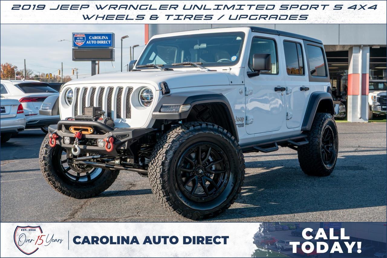 2019 Jeep Wrangler Unlimited Sport S 4X4 / Wheels & Tires / UPGRADES! 2019 Jeep Wrangler Unlimited Sport S 4X4 / Wheels & Tires / UPGRADES!