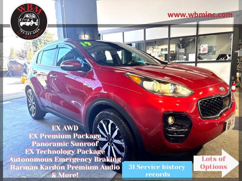 2019 Kia Sportage EX AWD/4WD w/ EX Technology Package 2019 Kia Sportage EX AWD/4WD w/ EX Technology Package