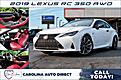 2019 Lexus RC 350 AWD / Mark Levinson Audio / Triple Beam Headlights!