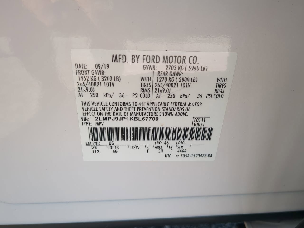 2019 Lincoln Nautilus Black Label Appleton WI