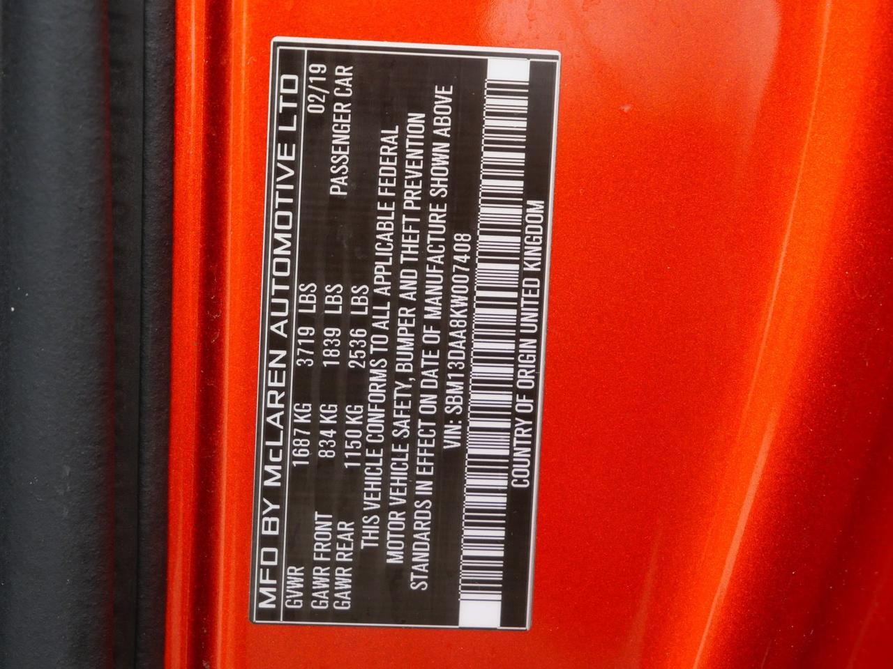 2019 McLaren 570S Lawrence KS