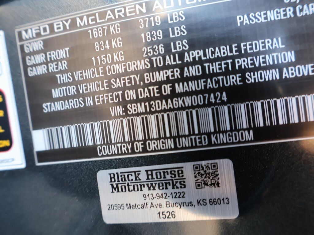 2019 McLaren 570S Base San Clemente CA