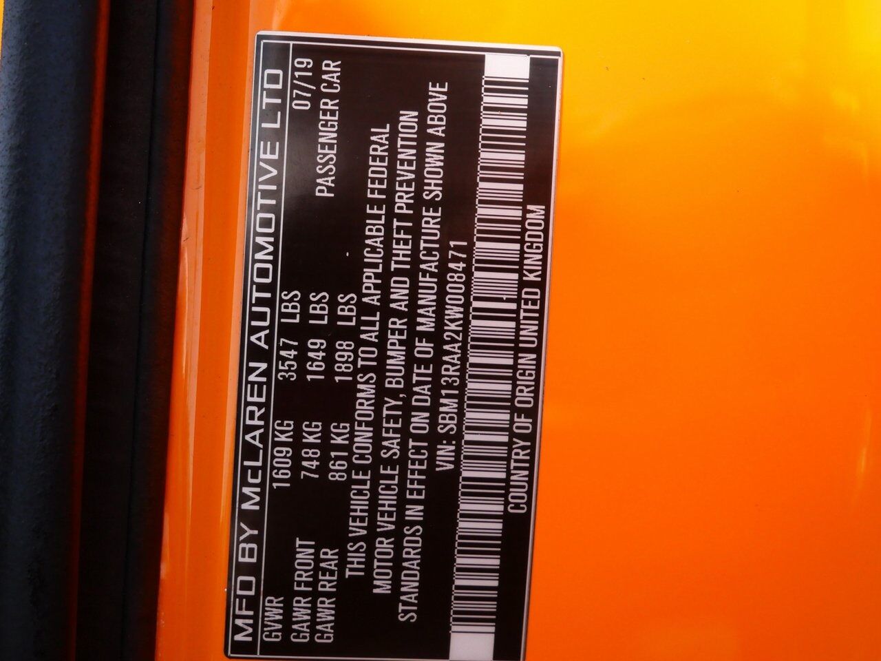2019 McLaren 600LT Lawrence KS