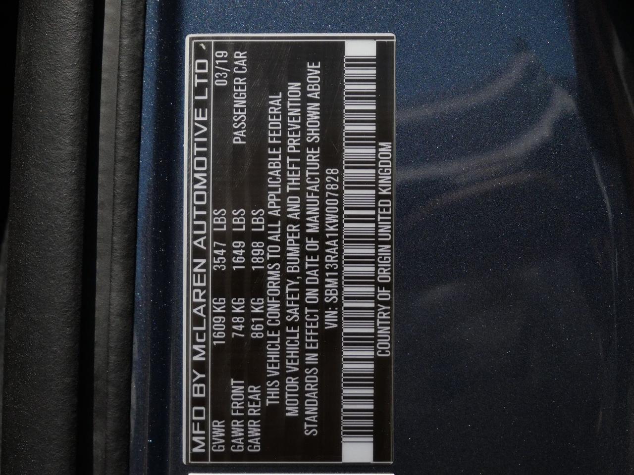 2019 McLaren 600LT Lawrence KS