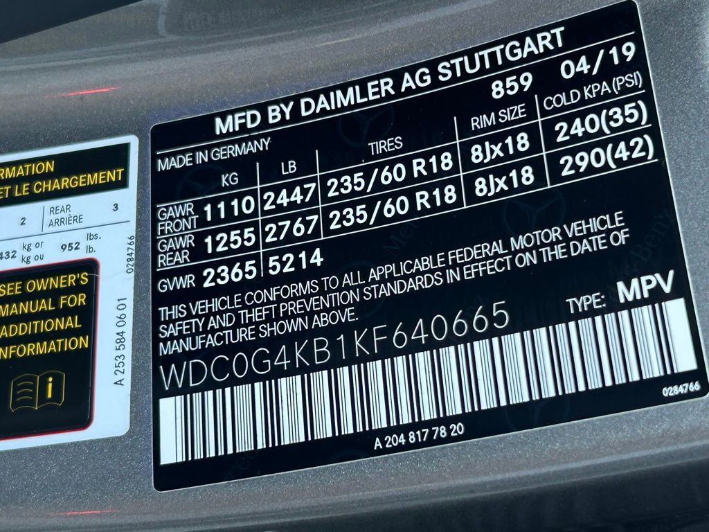 2019 Mercedes-Benz GLC GLC 300 Tampa FL