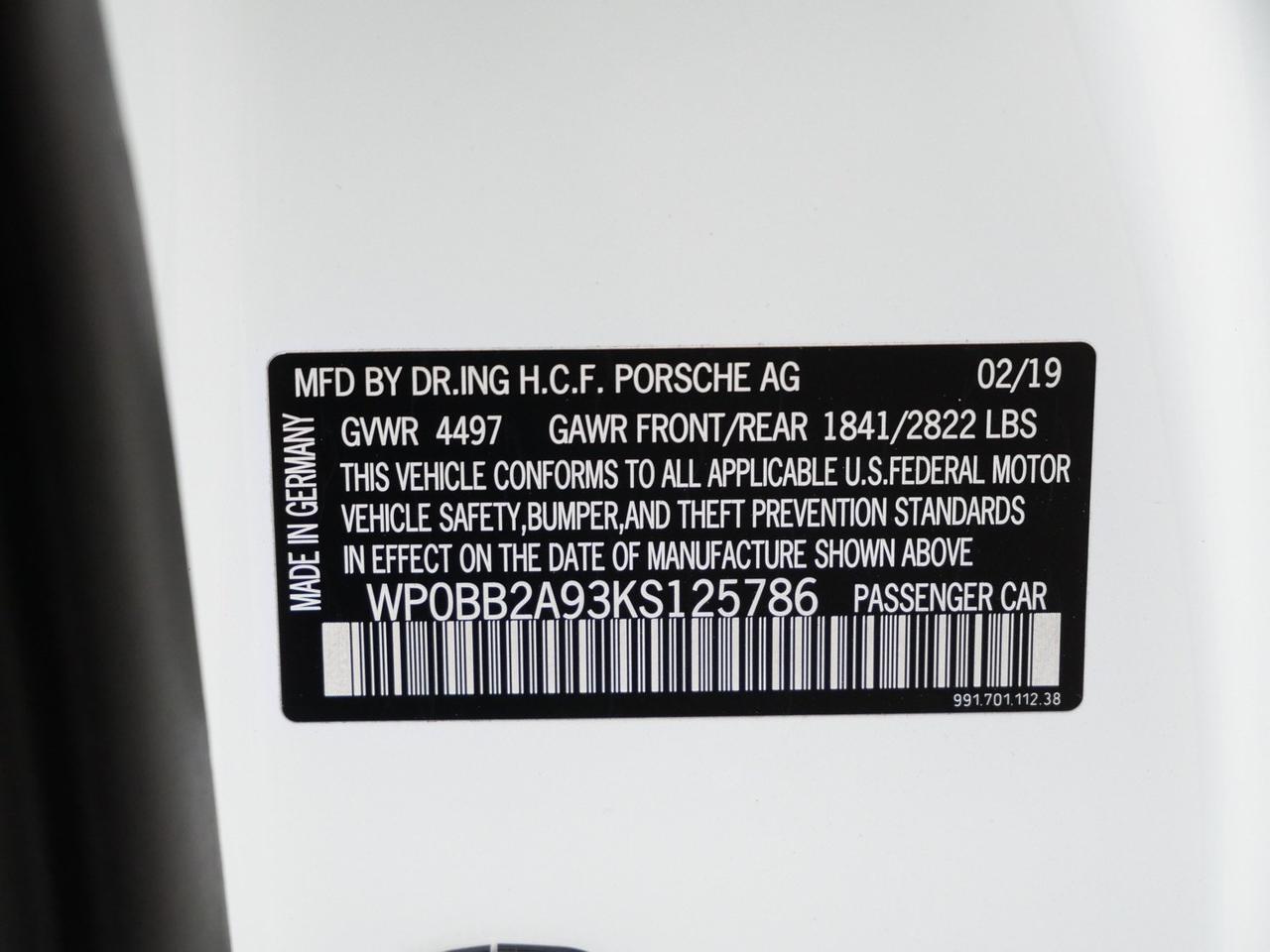 2019 Porsche 911 Targa 4S Targa 4S Lawrence KS