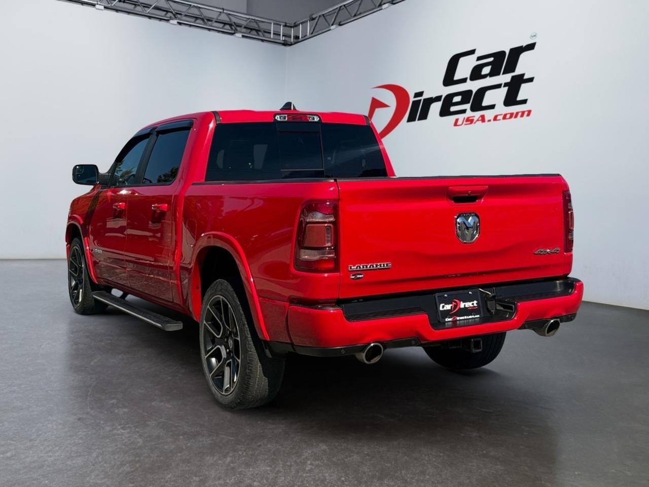 2019 Ram 1500 Laramie, POWER RELEASE TAILGATE, RUNNING BOARDS, PANORAMIC MOONROOF, HEATED & VENTILATED SEATS, BACKUP CAMERA, PARKING SENSORS, BLIND SPOT ALERT, PRE COLLISION WARNING, REMOTE START, APPLE CARPLAY/ANDROID AUTO, ONLY 83K MILES, RIDE HOT RED ON THE ROA Virginia Beach VA 2019 Ram 1500 Laramie, POWER RELEASE TAILGATE, RUNNING BOARDS, PANORAMIC MOONROOF, HEATED & VENTILATED SEATS, BACKUP CAMERA, PARKING SENSORS, BLIND SPOT ALERT, PRE COLLISION WARNING, REMOTE START, APPLE CARPLAY/ANDROID AUTO, ONLY 83K MILES, RIDE HOT RED ON THE ROA Virginia Beach VA