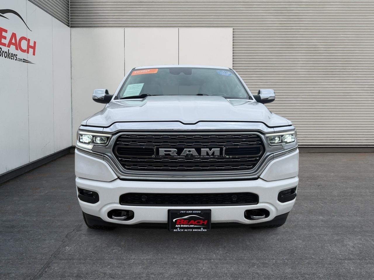 2019 Ram 1500 Limited, HEATED AND VENTILATED 1ST AND 2ND ROW, PANORAMIC SUNROOF, HEATED STEERING WHEEL, APPLE CARPLAY/ANDROID AUTO, WIRELESS CHARGING PAD, POWER AND HEATED MIRRORS, ONLY 1 OWNER, CLEAN CARFAX, THIS TRUCK HAS ANYTHING YOU COULD EVER WANT! Norfolk VA 2019 Ram 1500 Limited, HEATED AND VENTILATED 1ST AND 2ND ROW, PANORAMIC SUNROOF, HEATED STEERING WHEEL, APPLE CARPLAY/ANDROID AUTO, WIRELESS CHARGING PAD, POWER AND HEATED MIRRORS, ONLY 1 OWNER, CLEAN CARFAX, THIS TRUCK HAS ANYTHING YOU COULD EVER WANT! Norfolk VA