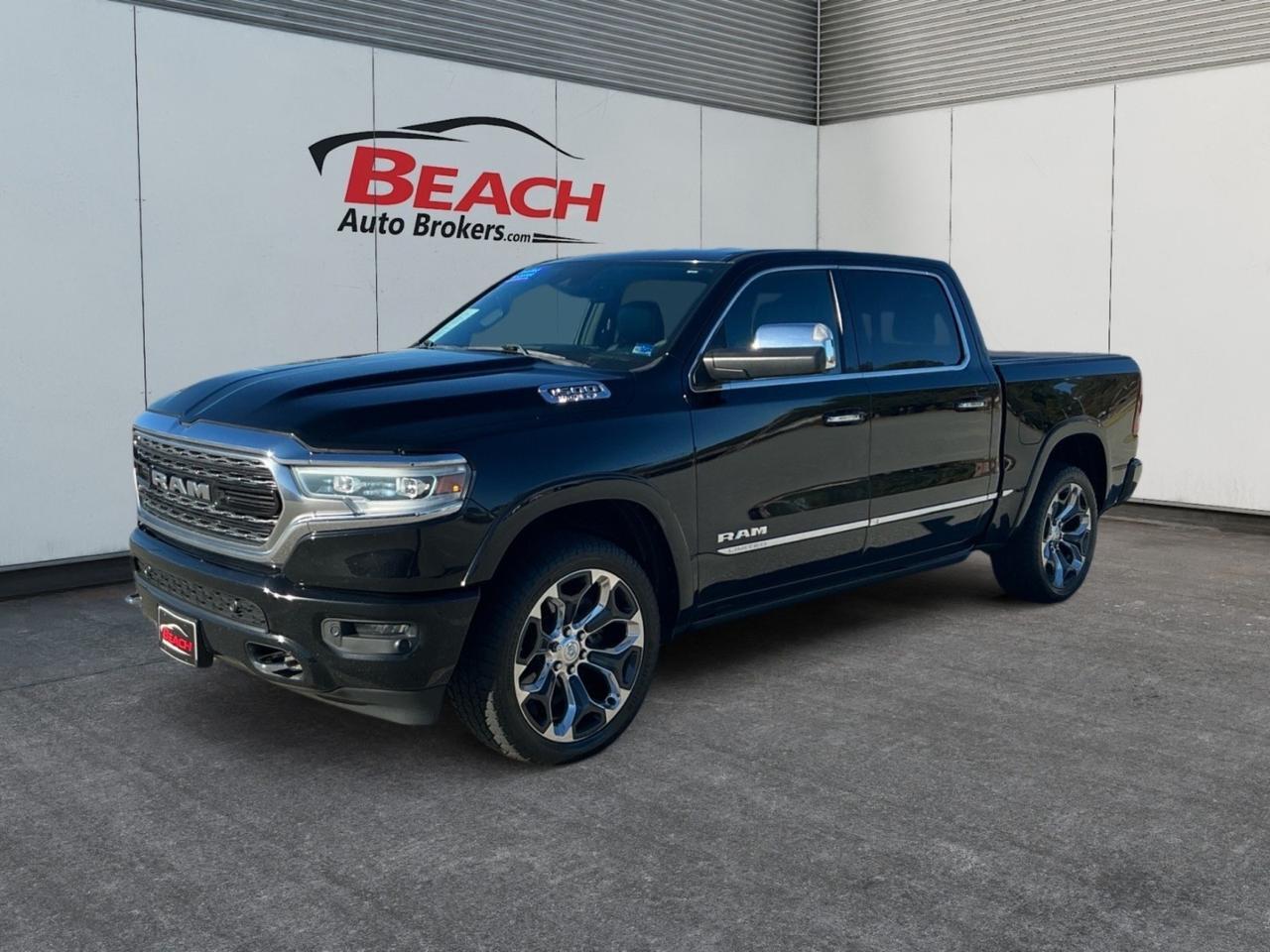 2019 Ram 1500 Limited, HEATED/VENTILATED SEATS, HEATED REAR SEATS, APPLE CARPLAY/ANDROID AUTO, BACKUP CAMERA, NAVIGATION, UNIVERSAL GARAGE DOOR OPENER, POWER RUNNING BOARDS, TOW PACKAGE, POWER SLIDING REAR WINDOW, BED LINER, CLEAN CARFAX! Norfolk VA 2019 Ram 1500 Limited, HEATED/VENTILATED SEATS, HEATED REAR SEATS, APPLE CARPLAY/ANDROID AUTO, BACKUP CAMERA, NAVIGATION, UNIVERSAL GARAGE DOOR OPENER, POWER RUNNING BOARDS, TOW PACKAGE, POWER SLIDING REAR WINDOW, BED LINER, CLEAN CARFAX! Norfolk VA
