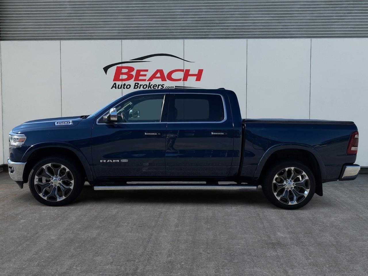 2019 Ram 1500 Longhorn, HEATED/VENTILATED SEATS, HEATED REAR SEATS, MOONROOF, APPLE CARPLAY/ANDROID AUTO, BACKUP CAMERA, NAVIGATION, POWER SLIDING REAR WINDOW, TOW PACKAGE, TOW HOOKS, BED LINER, CLEAN CARFAX, ONLY 1 OWNER! Norfolk VA 2019 Ram 1500 Longhorn, HEATED/VENTILATED SEATS, HEATED REAR SEATS, MOONROOF, APPLE CARPLAY/ANDROID AUTO, BACKUP CAMERA, NAVIGATION, POWER SLIDING REAR WINDOW, TOW PACKAGE, TOW HOOKS, BED LINER, CLEAN CARFAX, ONLY 1 OWNER! Norfolk VA
