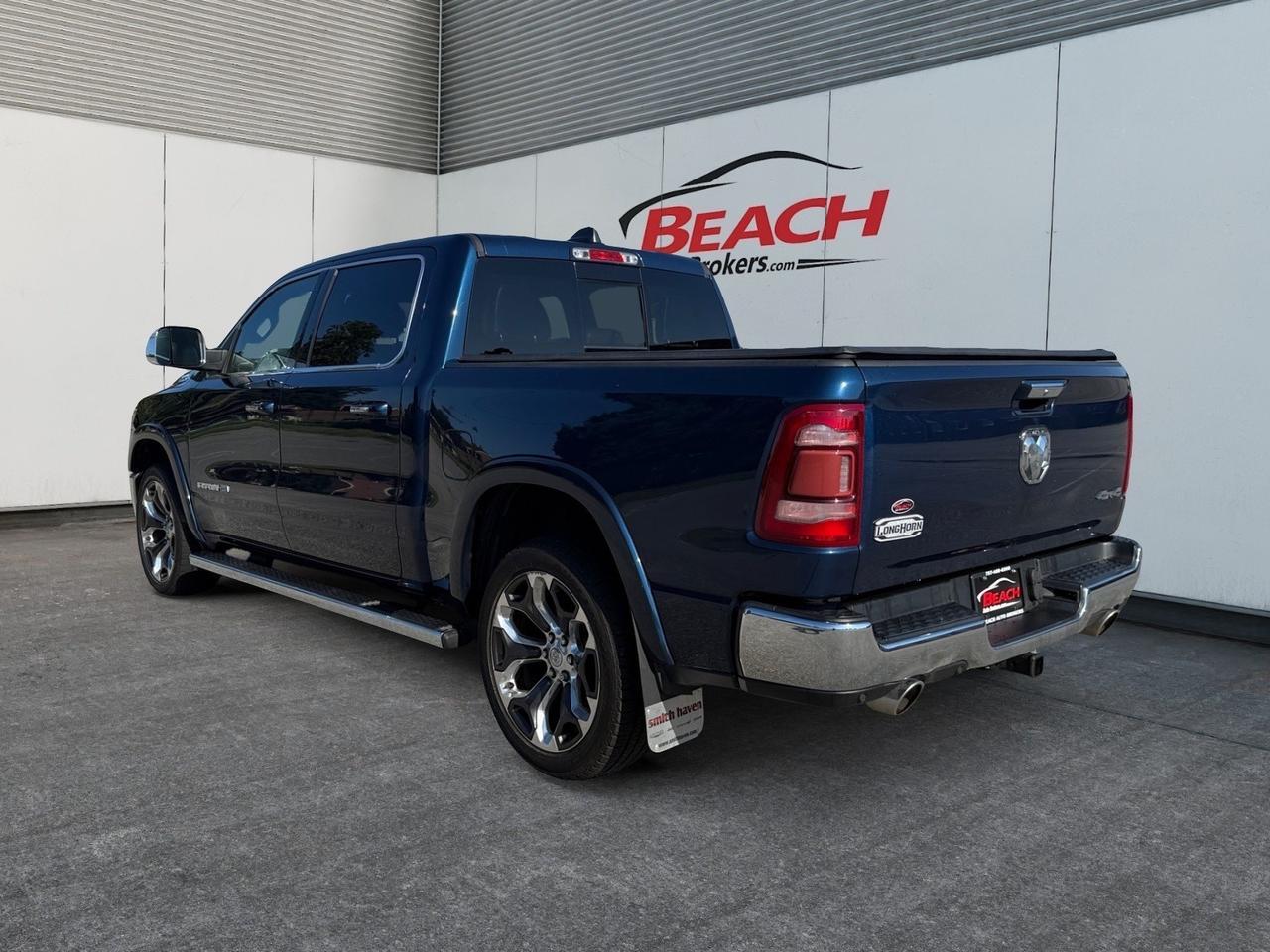 2019 Ram 1500 Longhorn, HEATED/VENTILATED SEATS, HEATED REAR SEATS, MOONROOF, APPLE CARPLAY/ANDROID AUTO, BACKUP CAMERA, NAVIGATION, POWER SLIDING REAR WINDOW, TOW PACKAGE, TOW HOOKS, BED LINER, CLEAN CARFAX, ONLY 1 OWNER! Norfolk VA 2019 Ram 1500 Longhorn, HEATED/VENTILATED SEATS, HEATED REAR SEATS, MOONROOF, APPLE CARPLAY/ANDROID AUTO, BACKUP CAMERA, NAVIGATION, POWER SLIDING REAR WINDOW, TOW PACKAGE, TOW HOOKS, BED LINER, CLEAN CARFAX, ONLY 1 OWNER! Norfolk VA