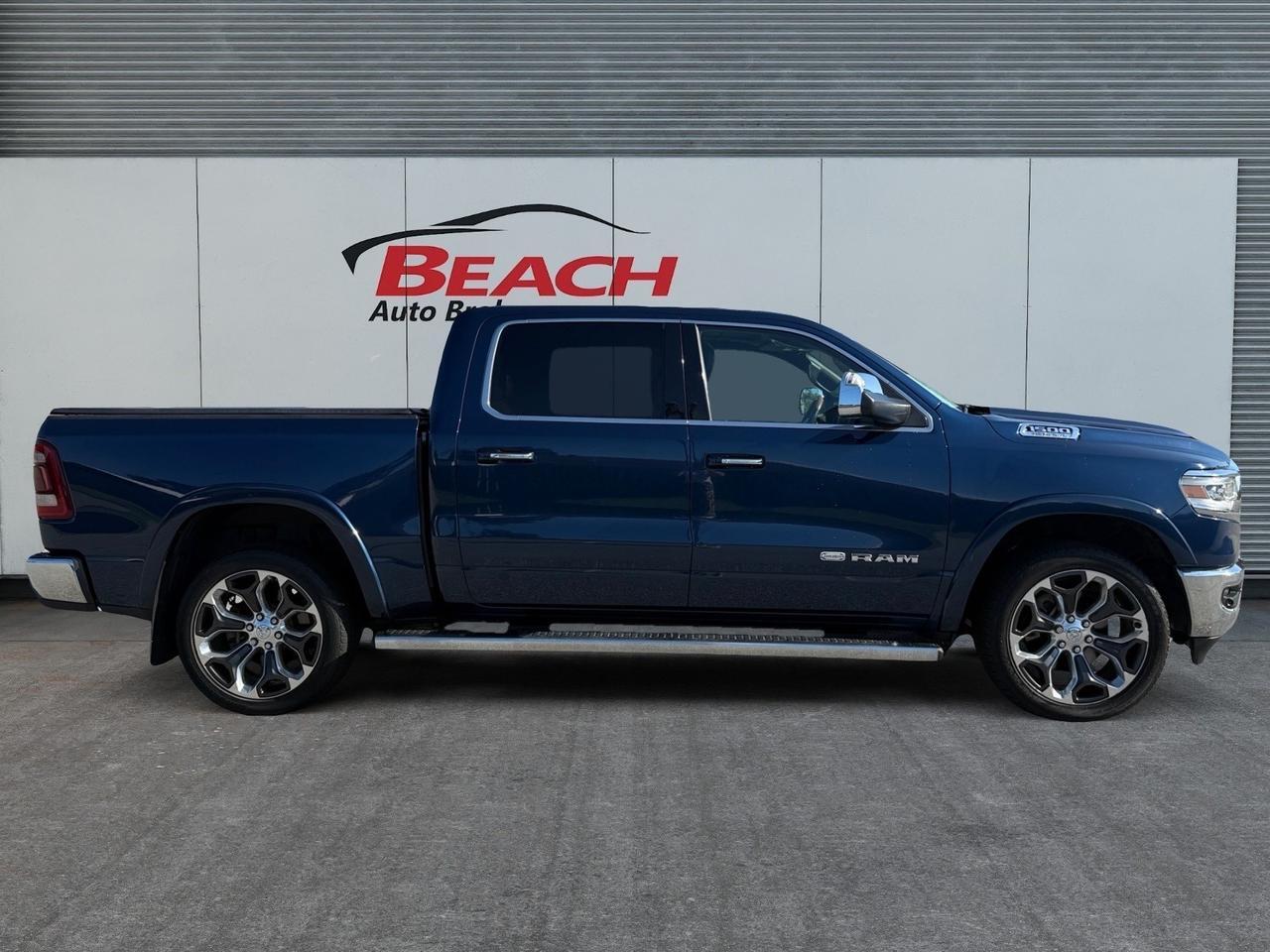 2019 Ram 1500 Longhorn, HEATED/VENTILATED SEATS, HEATED REAR SEATS, MOONROOF, APPLE CARPLAY/ANDROID AUTO, BACKUP CAMERA, NAVIGATION, POWER SLIDING REAR WINDOW, TOW PACKAGE, TOW HOOKS, BED LINER, CLEAN CARFAX, ONLY 1 OWNER! Norfolk VA 2019 Ram 1500 Longhorn, HEATED/VENTILATED SEATS, HEATED REAR SEATS, MOONROOF, APPLE CARPLAY/ANDROID AUTO, BACKUP CAMERA, NAVIGATION, POWER SLIDING REAR WINDOW, TOW PACKAGE, TOW HOOKS, BED LINER, CLEAN CARFAX, ONLY 1 OWNER! Norfolk VA