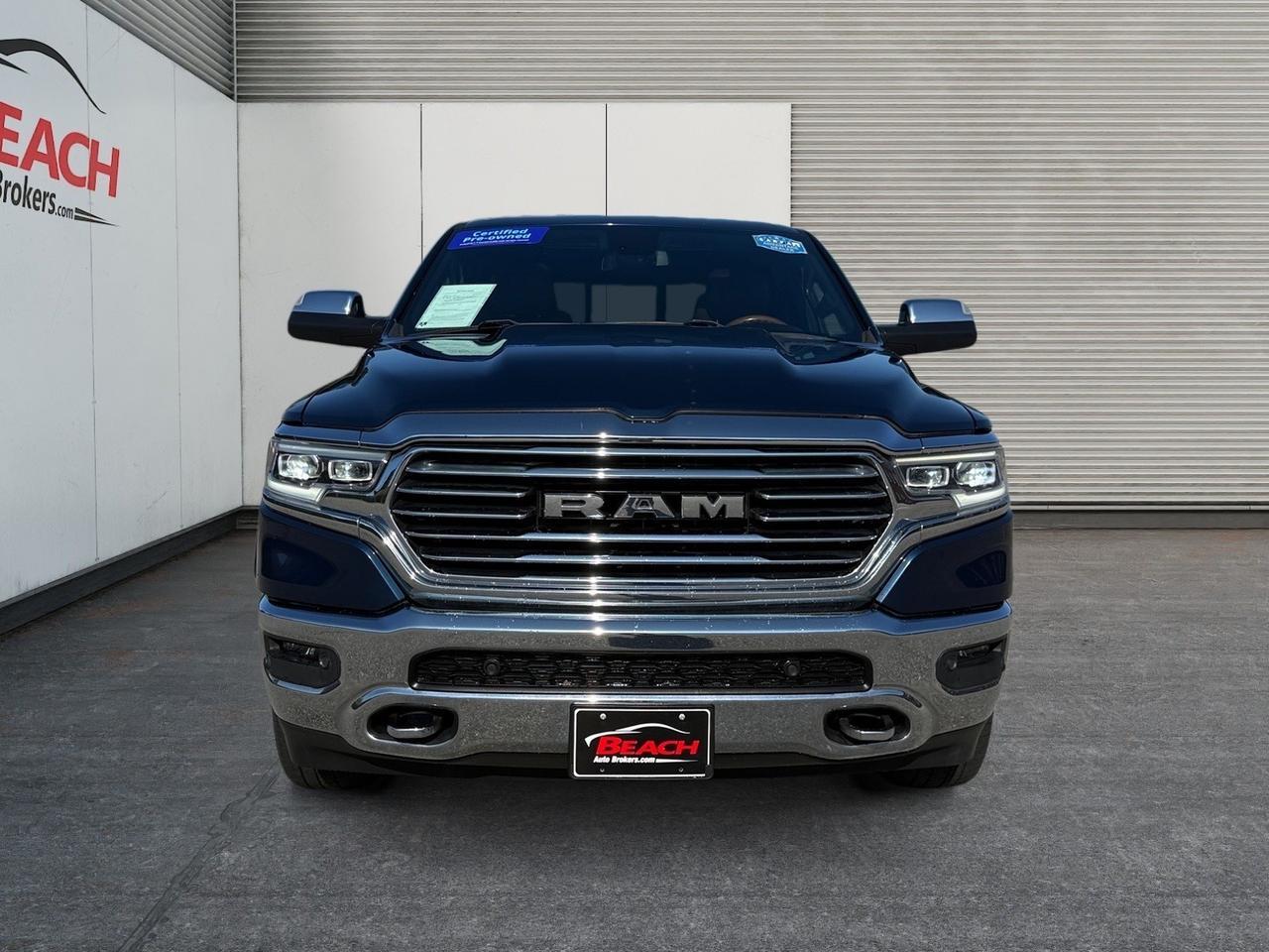 2019 Ram 1500 Longhorn, HEATED/VENTILATED SEATS, HEATED REAR SEATS, MOONROOF, APPLE CARPLAY/ANDROID AUTO, BACKUP CAMERA, NAVIGATION, POWER SLIDING REAR WINDOW, TOW PACKAGE, TOW HOOKS, BED LINER, CLEAN CARFAX, ONLY 1 OWNER! Norfolk VA 2019 Ram 1500 Longhorn, HEATED/VENTILATED SEATS, HEATED REAR SEATS, MOONROOF, APPLE CARPLAY/ANDROID AUTO, BACKUP CAMERA, NAVIGATION, POWER SLIDING REAR WINDOW, TOW PACKAGE, TOW HOOKS, BED LINER, CLEAN CARFAX, ONLY 1 OWNER! Norfolk VA