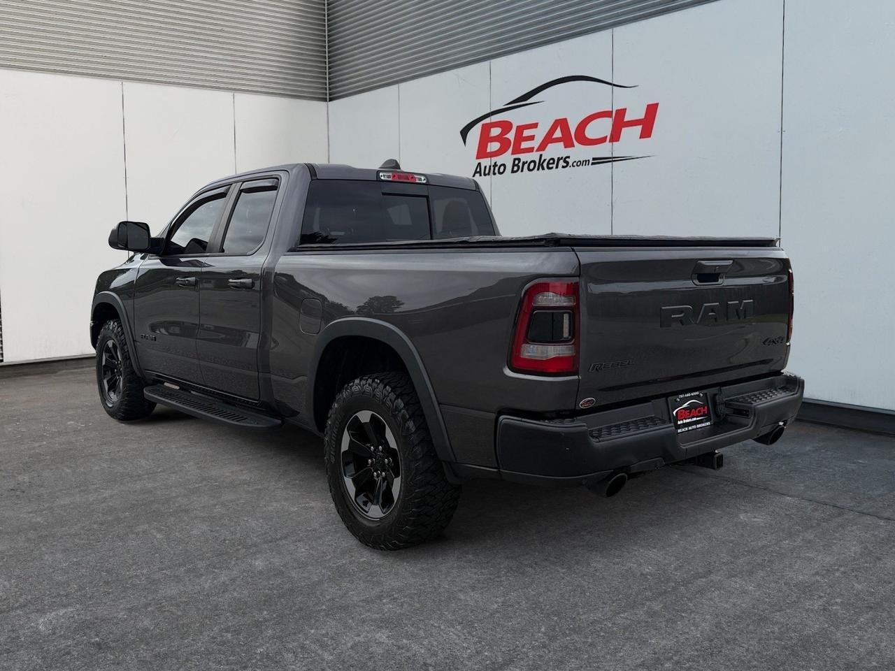 2019 Ram 1500 Rebel, HEATED SEATS, APPLE CARPLAY/ANDROID AUTO, RUNNING BOARDS, TOW PACKAGE, TOW HOOKS, POWER FOLDING MIRRORS, BACKUP CAMERA, HEATED STEERING WHEEL, POWER SLIDING REAR WINDOW, REMOTE START, CLEAN CARFAX! Norfolk VA 2019 Ram 1500 Rebel, HEATED SEATS, APPLE CARPLAY/ANDROID AUTO, RUNNING BOARDS, TOW PACKAGE, TOW HOOKS, POWER FOLDING MIRRORS, BACKUP CAMERA, HEATED STEERING WHEEL, POWER SLIDING REAR WINDOW, REMOTE START, CLEAN CARFAX! Norfolk VA