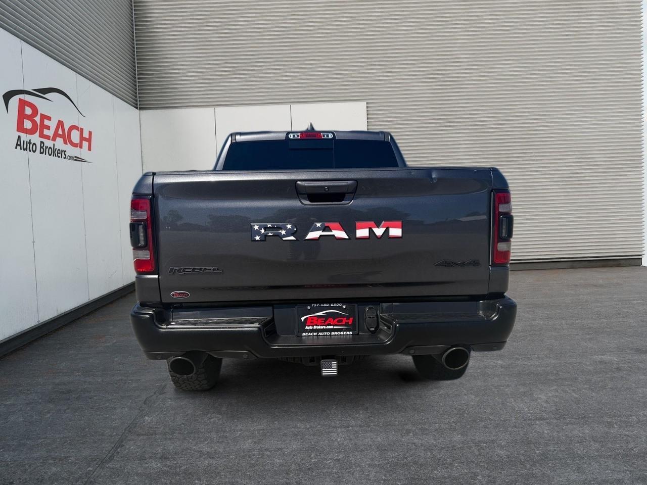 2019 Ram 1500 Rebel, HEATED SEATS, HEATED STEERING WHEEL, BACKUP CAMERA, UNIVERSAL GARAGE DOOR OPENER, RUNNING BOARDS, POWER SLIDING REAR WINDOW, REMOTE START, TONNEAU COVER, APPLE CARPLAY/ANDROID AUTO, RAMBOXES, CLEAN CARFAX! Norfolk VA 2019 Ram 1500 Rebel, HEATED SEATS, HEATED STEERING WHEEL, BACKUP CAMERA, UNIVERSAL GARAGE DOOR OPENER, RUNNING BOARDS, POWER SLIDING REAR WINDOW, REMOTE START, TONNEAU COVER, APPLE CARPLAY/ANDROID AUTO, RAMBOXES, CLEAN CARFAX! Norfolk VA