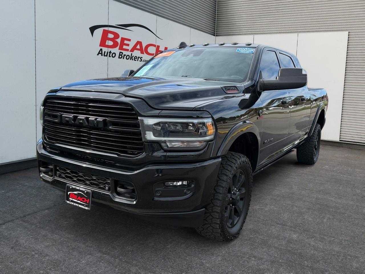 2019 Ram 2500 Laramie, BACKUP CAMERA, APPLE CARPLAY/ANDROID AUTO, ALPINE SPEAKERS, TOW HOOKS, POWER SUNROOF, HEATED AND VENTILATED SEATS, UNIVERSAL GARAGE DOOR OPENER, TOW PACKAGE, POWER RUNNING BOARDS, POWER FOLDING MIRRORS, COME AND TEST DRIVE THIS RAM 2500 TODA Norfolk VA 2019 Ram 2500 Laramie, BACKUP CAMERA, APPLE CARPLAY/ANDROID AUTO, ALPINE SPEAKERS, TOW HOOKS, POWER SUNROOF, HEATED AND VENTILATED SEATS, UNIVERSAL GARAGE DOOR OPENER, TOW PACKAGE, POWER RUNNING BOARDS, POWER FOLDING MIRRORS, COME AND TEST DRIVE THIS RAM 2500 TODA Norfolk VA