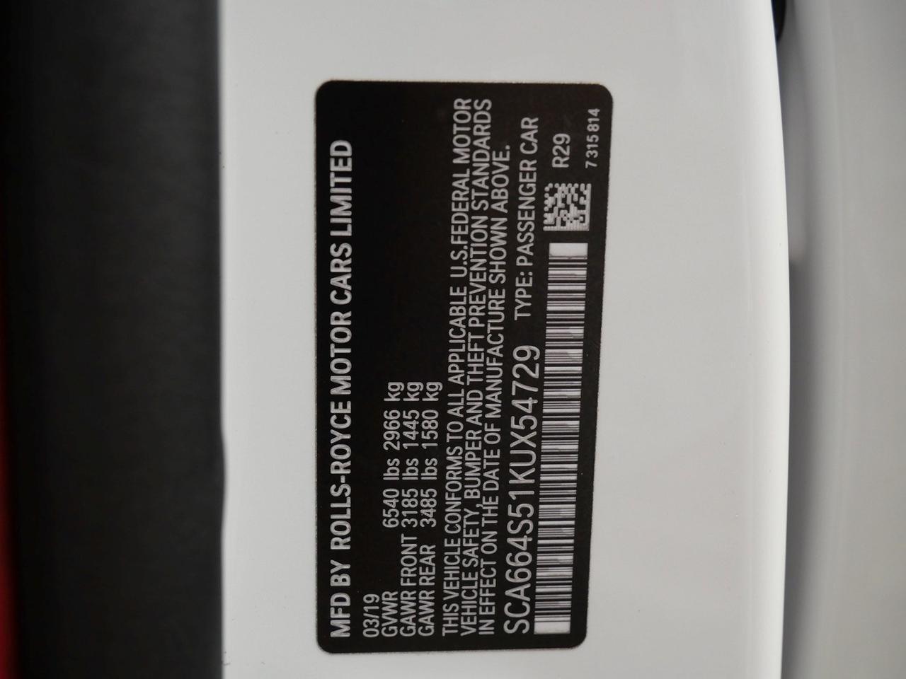 2019 Rolls-Royce Ghost Lawrence KS