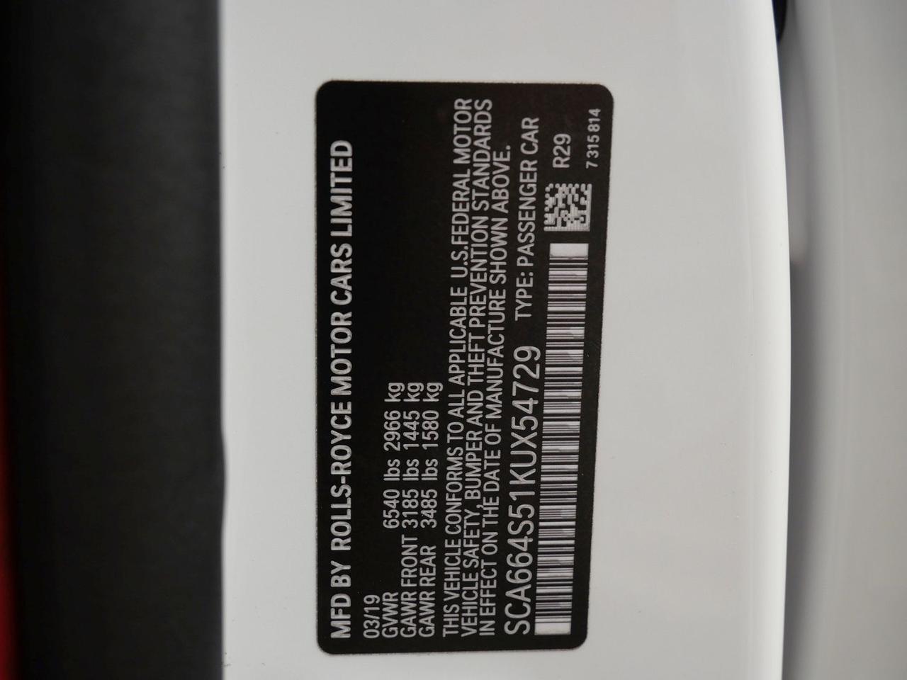 2019 Rolls-Royce Ghost Lawrence KS