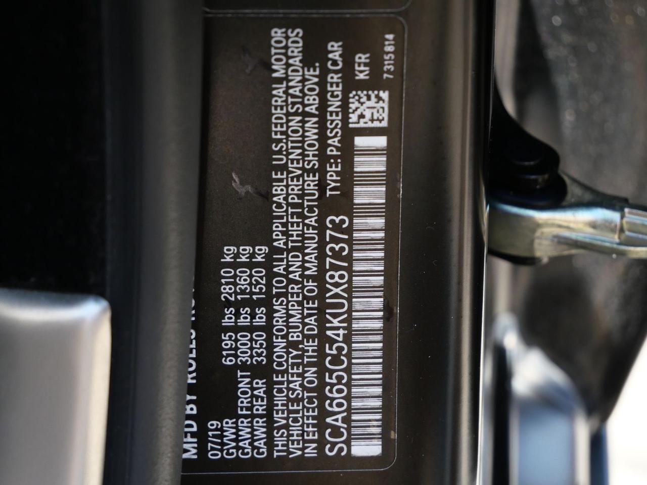 2019 Rolls-Royce Wraith Lawrence KS