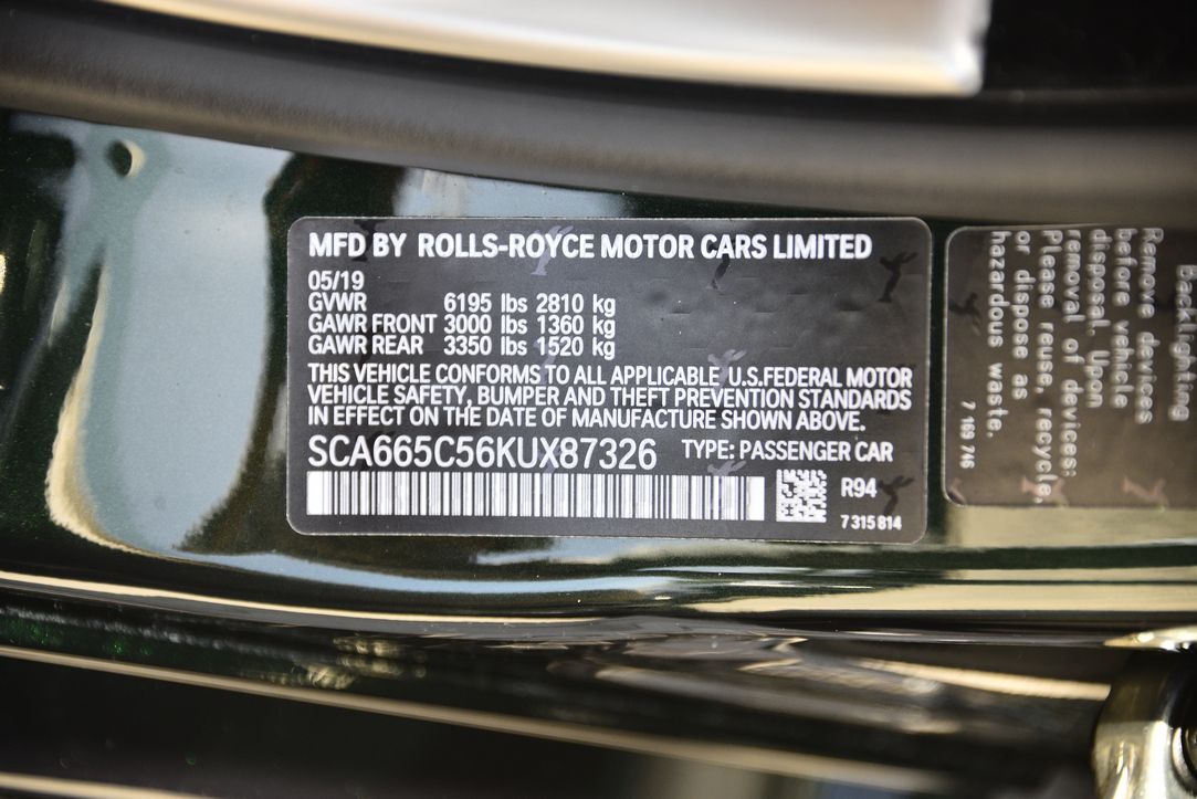 2019 Rolls-Royce Wraith Lawrence KS