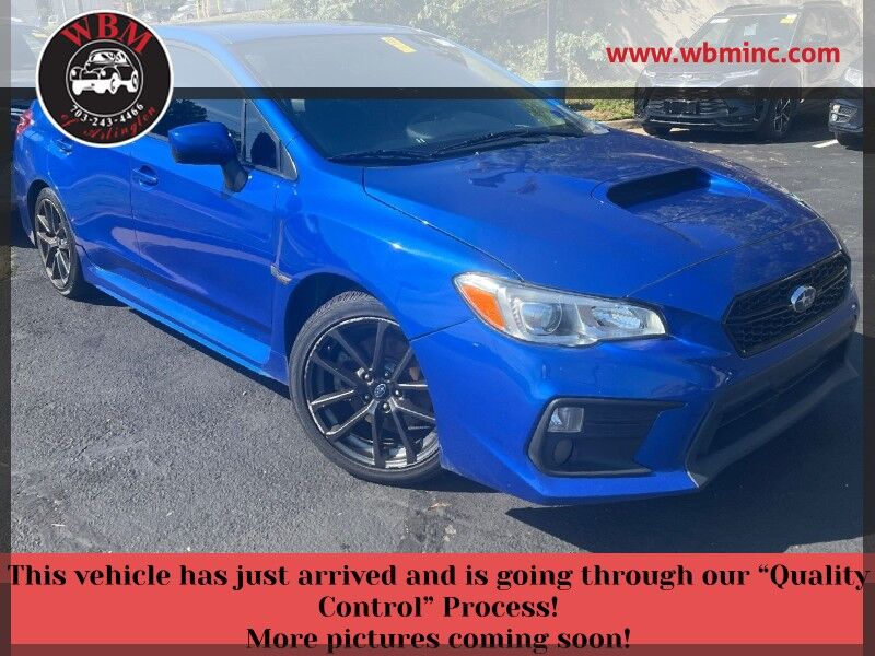 2019 Subaru WRX Premium Manual 2019 Subaru WRX Premium Manual