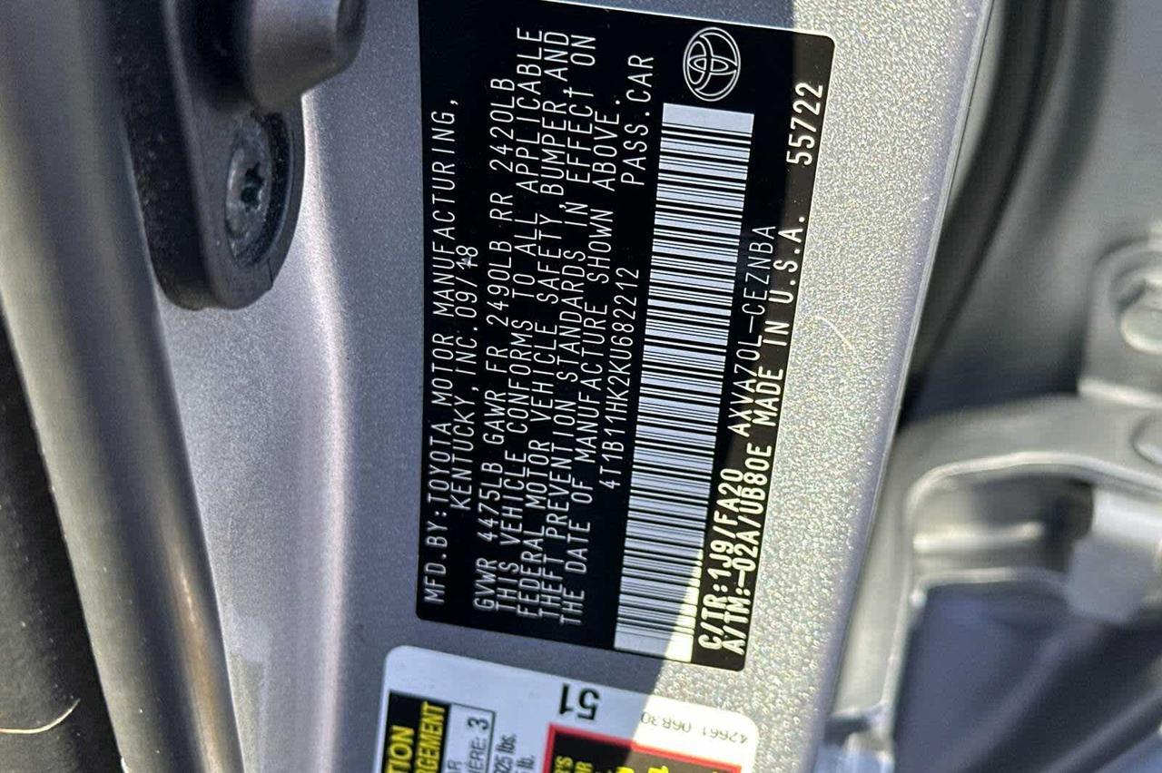 2019 Toyota Camry LE Roseville CA