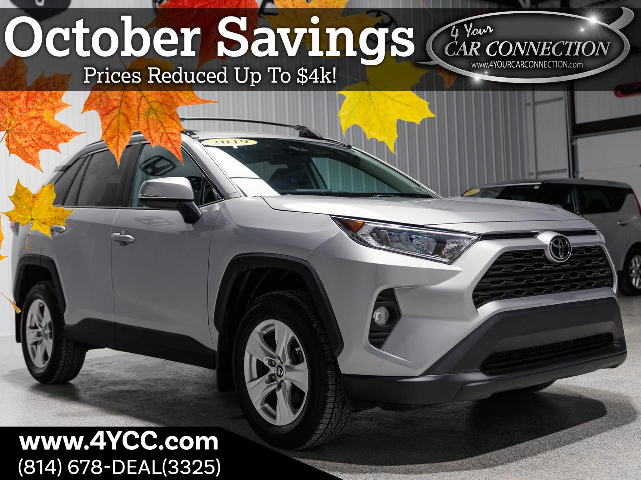 2019 Toyota Rav4 XLE AWD Cranberry PA 2019 Toyota Rav4 XLE AWD Cranberry PA
