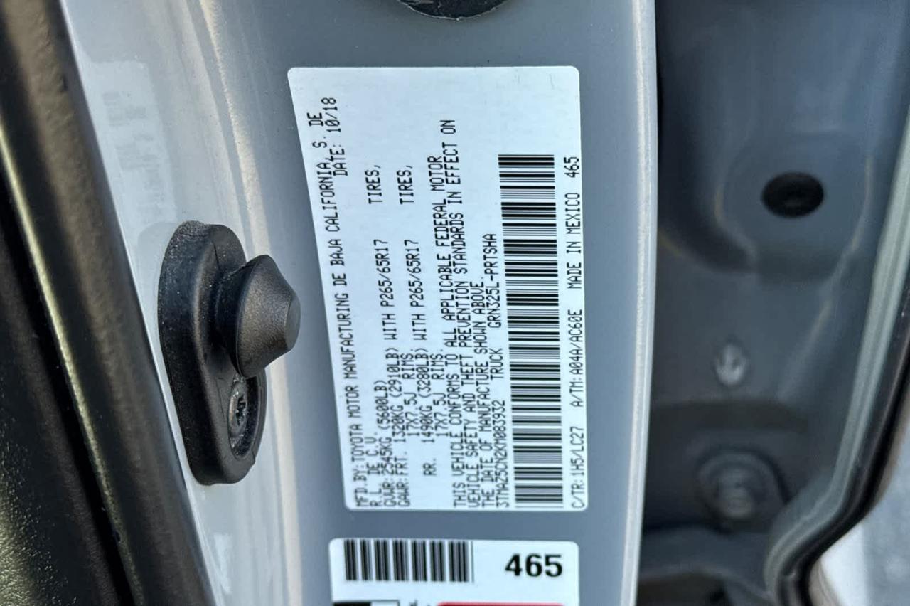 2019 Toyota Tacoma TRD Sport Roseville CA