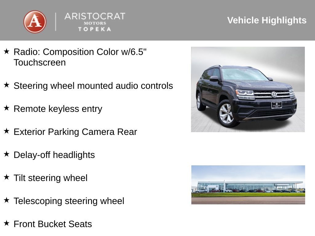 2019 Volkswagen Atlas 2.0T S San Clemente CA