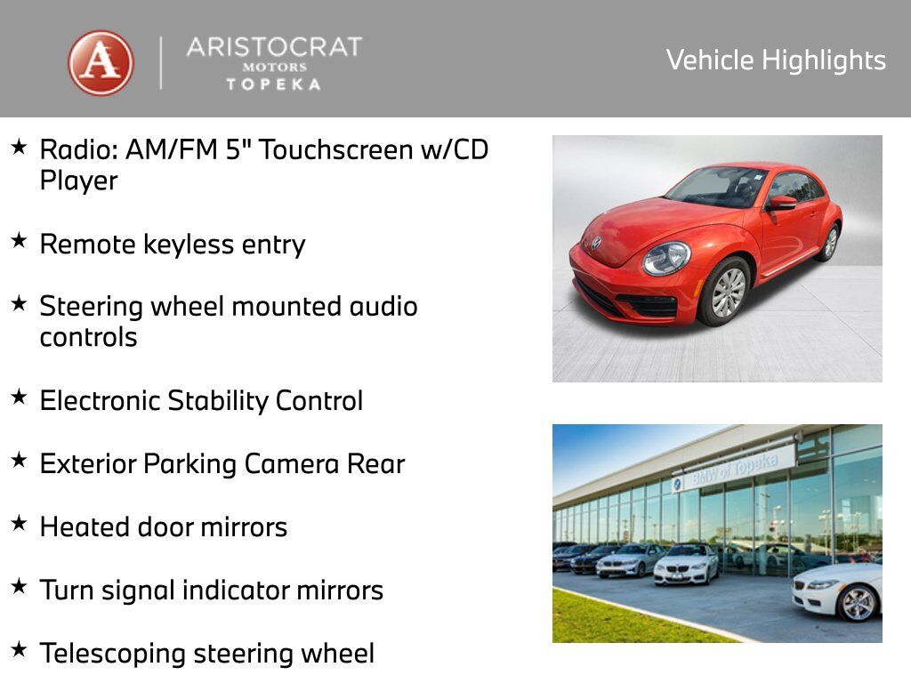 2019 Volkswagen Beetle 2.0T S